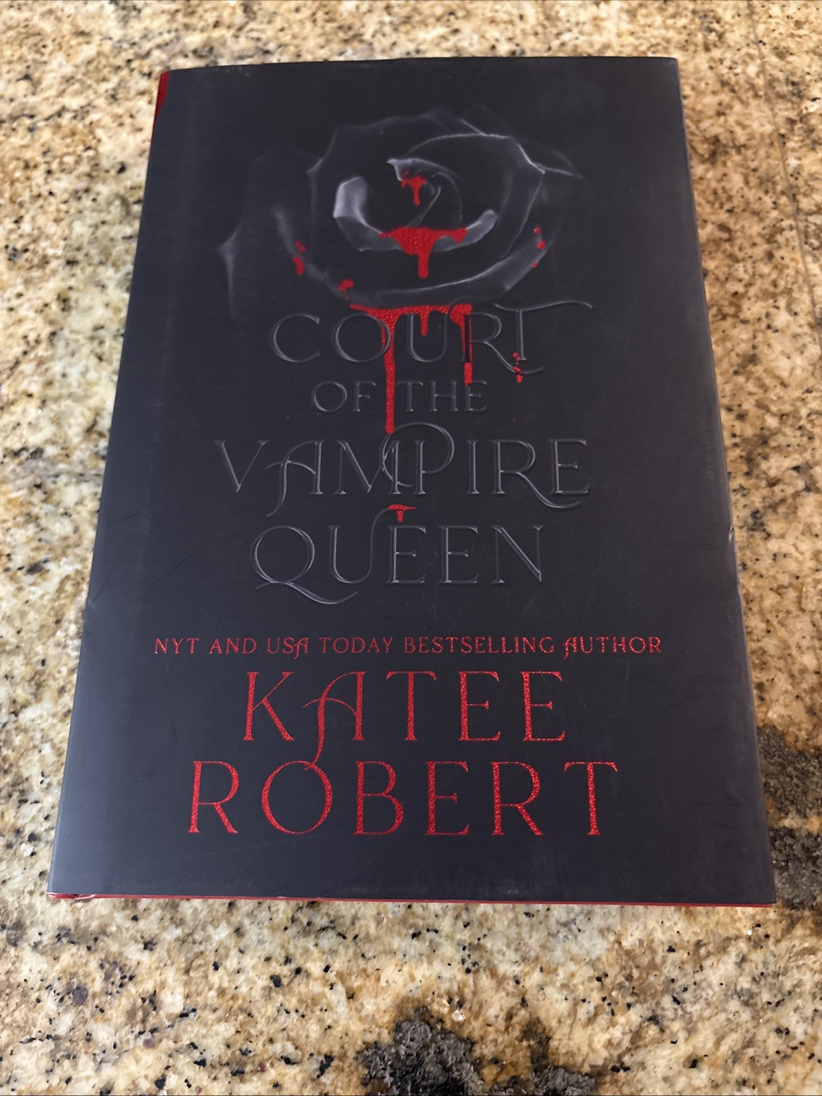 Court of the Vampire Queen by Katee Robert Exclusive Bookish Box Luxe Hardcover