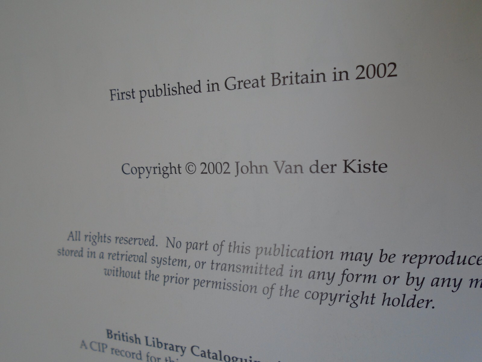 Royal Visits to Devon and Cornwall: Images by Van der Kiste, John HCDJ 2002 VGC