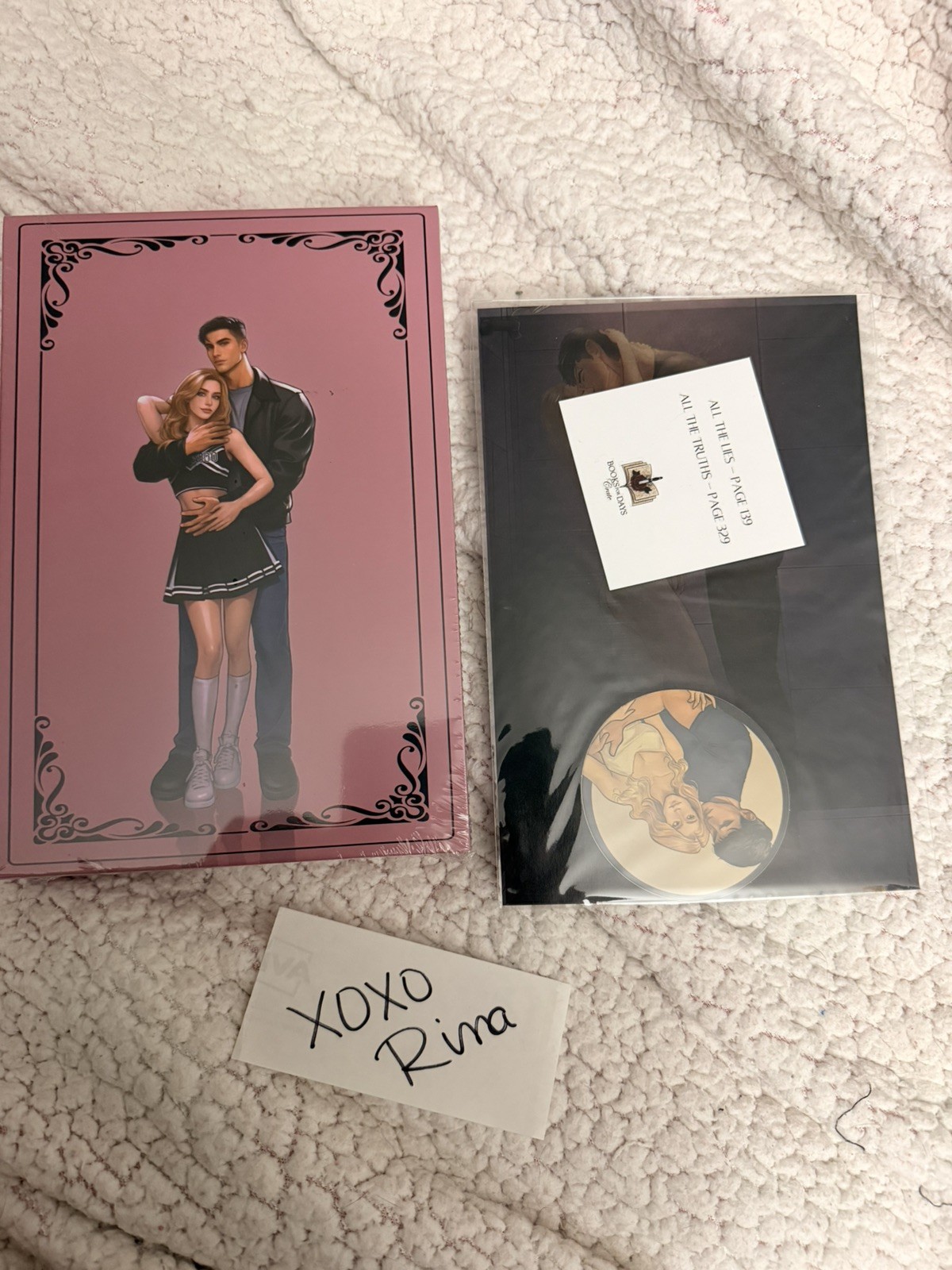LIES & TRUTHS DUET Books For Days Crate RINA KENT And Overlays