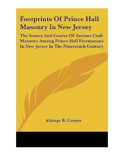 NEW Footprints of Prince Hall Masonry in Jersey Source Course HARDCOVER BOOK#572