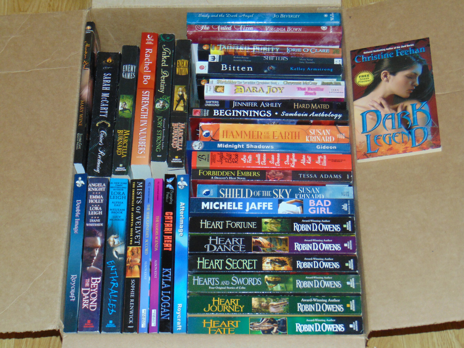 Romance / Fantasy Novels Books Random Mixed 2000’s & 2010’s Lot Of 36