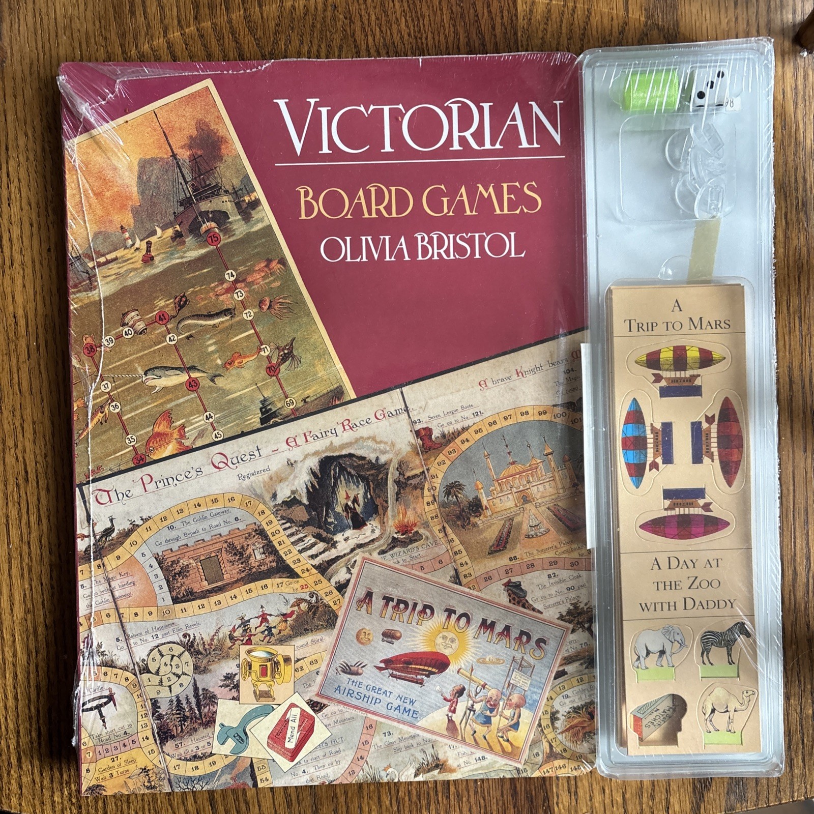 Victorian Board Games by Olivia Bristol: The Prince’s Quest, A Trip To Mars 1996