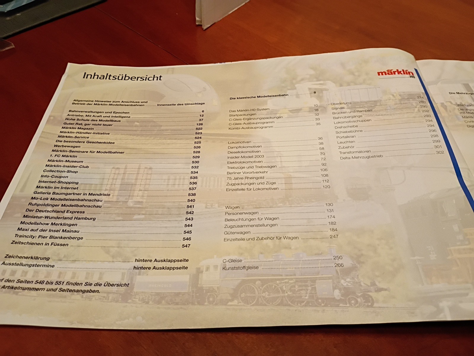 GERMAN MARKLIN MODEL TRAIN PROGRAM 2003/2004 552 PAGE CATALOG