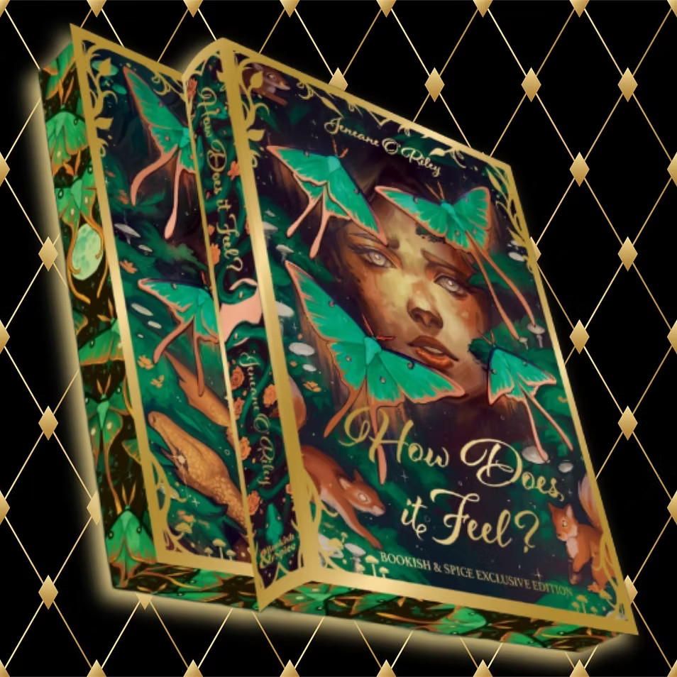 How Does It Feel? Jenane O’Riley Bookish & Spice Exclusive Edition Sprayed Edge