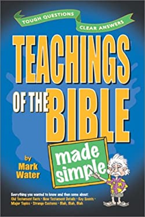 Teachings of the Bible Made Simple Hardcover Mark Water