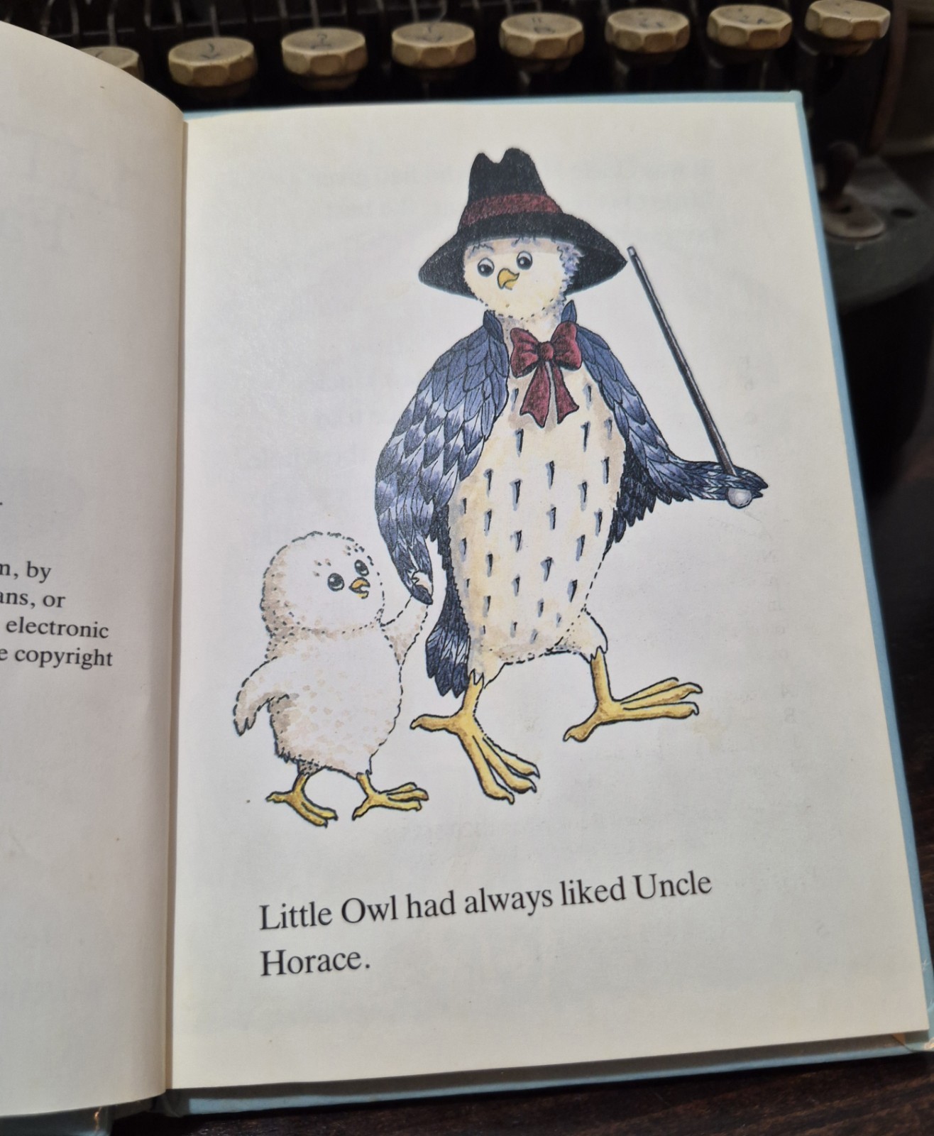 Little Owl’s Favorite Uncle First Edition Book Constance Boyle 1985 Belgium