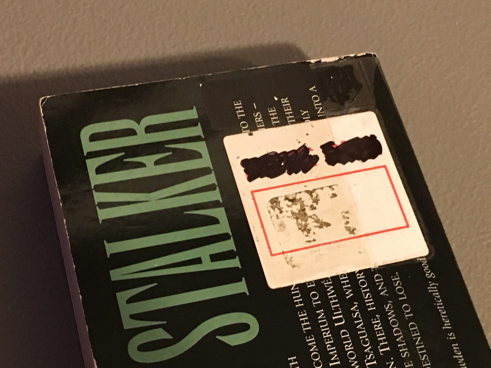 BOOK NOVEL VOID STALKER BY AARON DEMBSKI-BOWDEN USED PAPERBACK