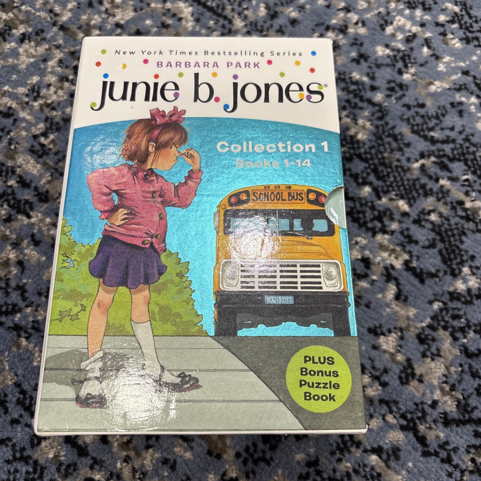 Lot of 13 ( 1-13) Junie B. Jones Books by Barbara Park Plus 1 Puzzle Book Used