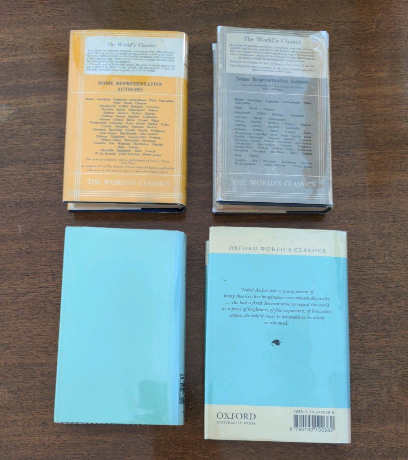 Oxford World’s Classics Hardcover Lot Aristotle, Chaucer, Mill, Henry James