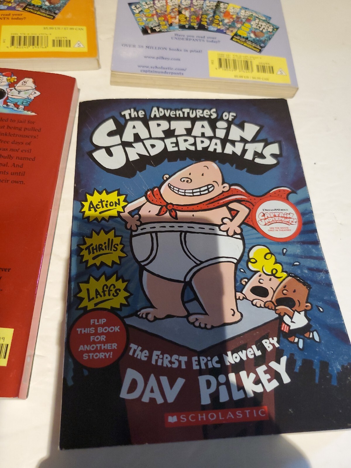 Captain Underpants Dog Man Unleashed Book Lot Of 11