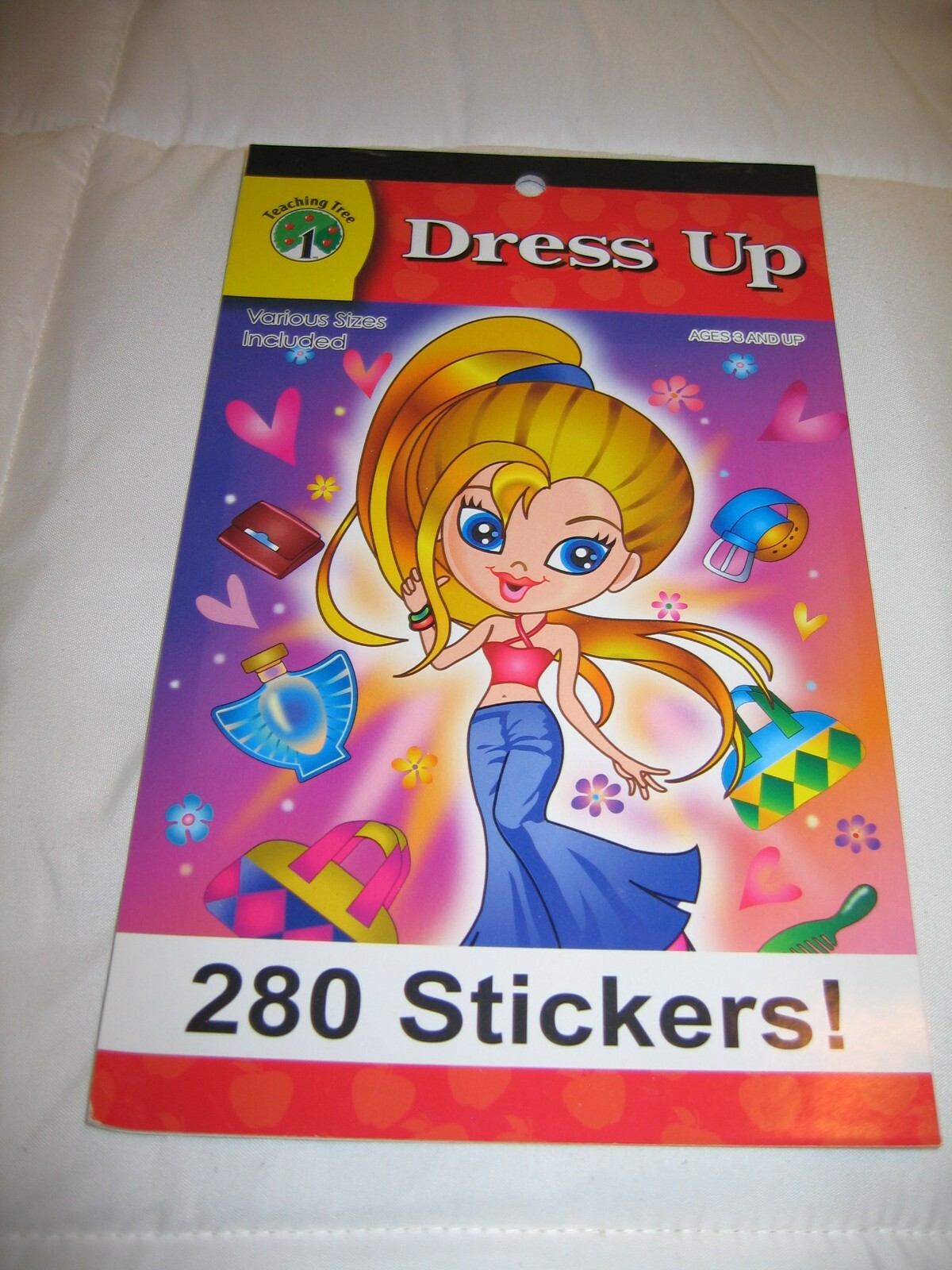 Dress Up Teaching Tree Grade 1 Teachers Aid Book 280 paper doll Stickers