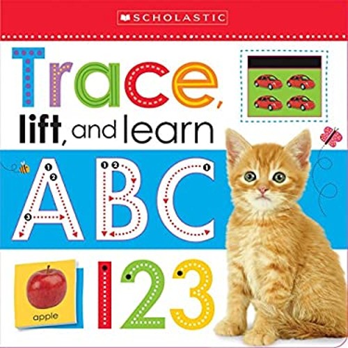 Trace, Play, and Learn: ABC 123 Scholastic Early Learners Novelty