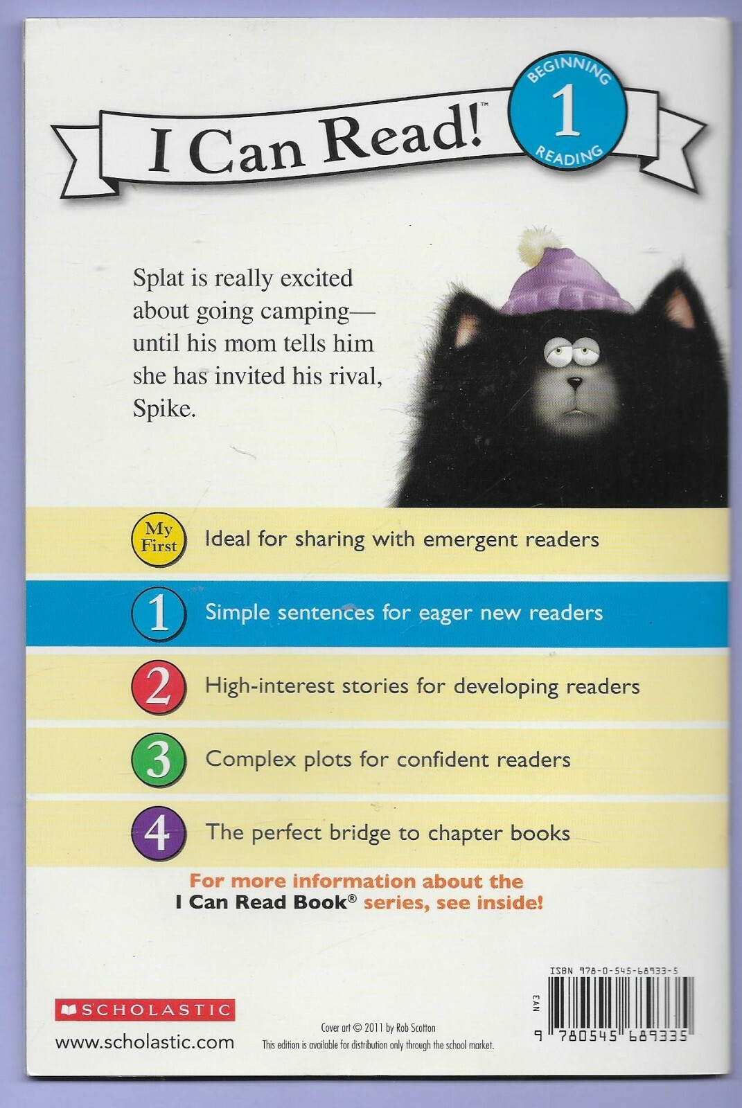 I Can Read Level 1 Ser.: Splat the Cat: Good Night, Sleep Tight by Rob Scotton