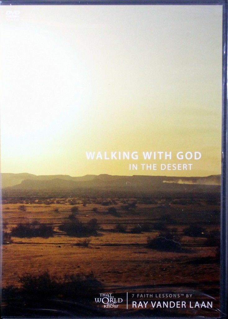 Faith Lessons Volume 12 Walking With God In The Desert Ray Vander Laan NEW DVD