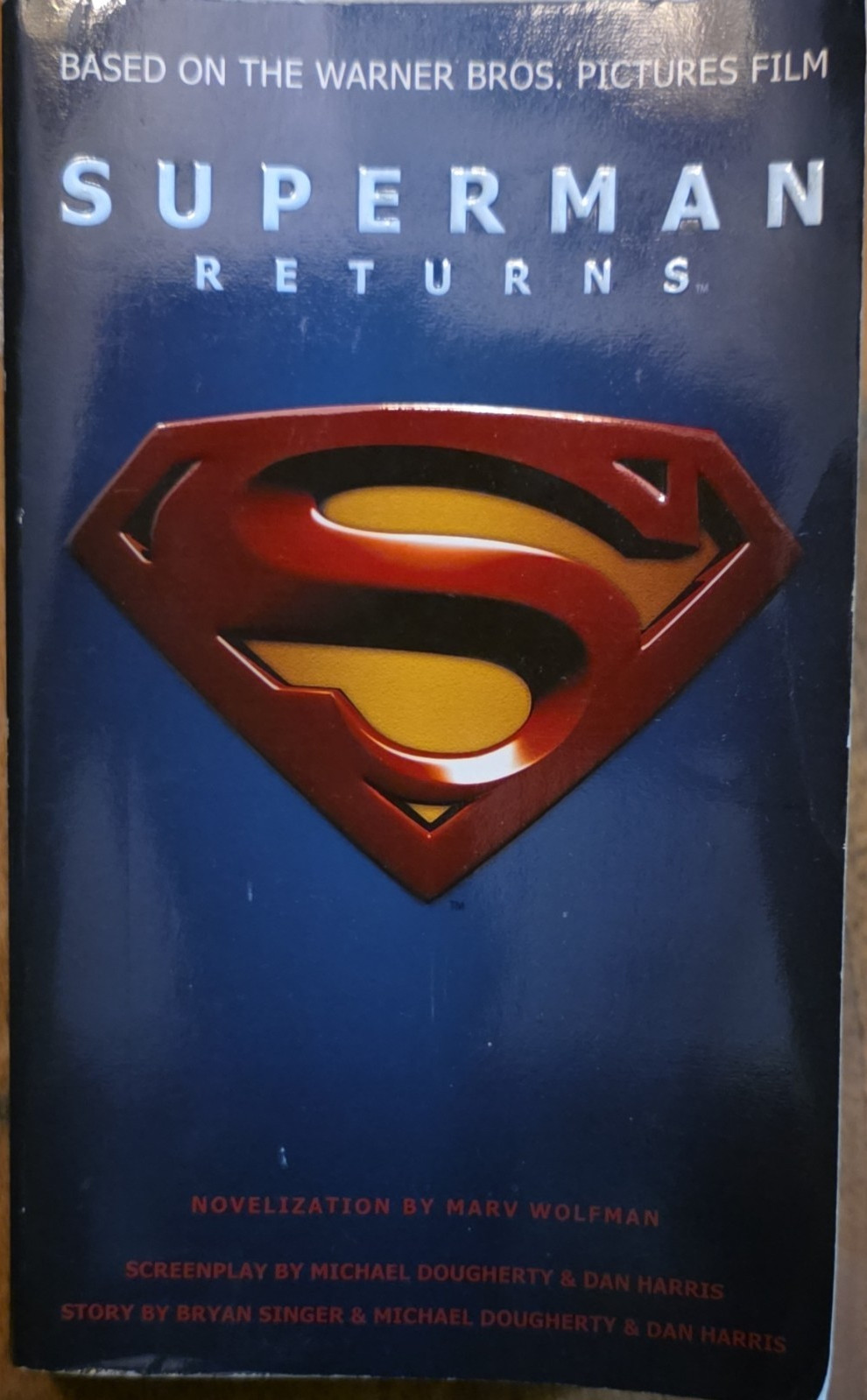 Superman Returns Perfect Paperback by Marv Wolfman Grand Central 1999 344p