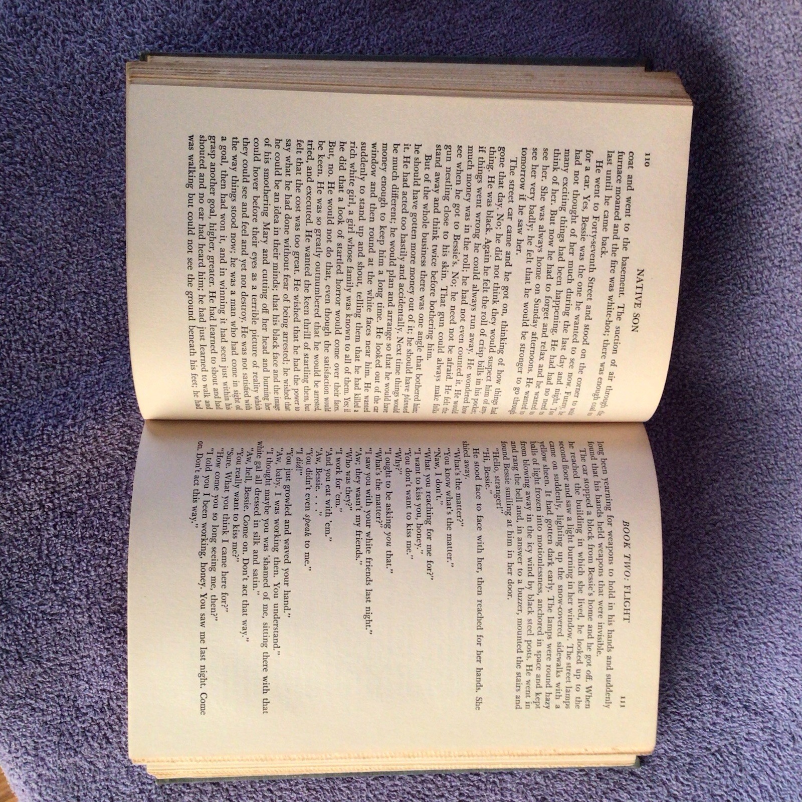 NATIVE SON 1940 Vintage Richard Wright “First Edition A-P” Artist Proof HC