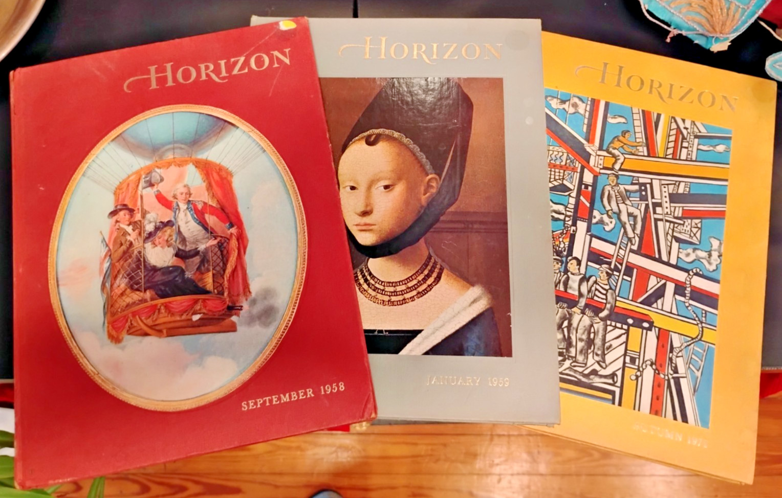 HORIZON Magazine Of The Arts – Lot of 3 Volumes ‘58 ‘59 ‘72 Vintage Hardcovers