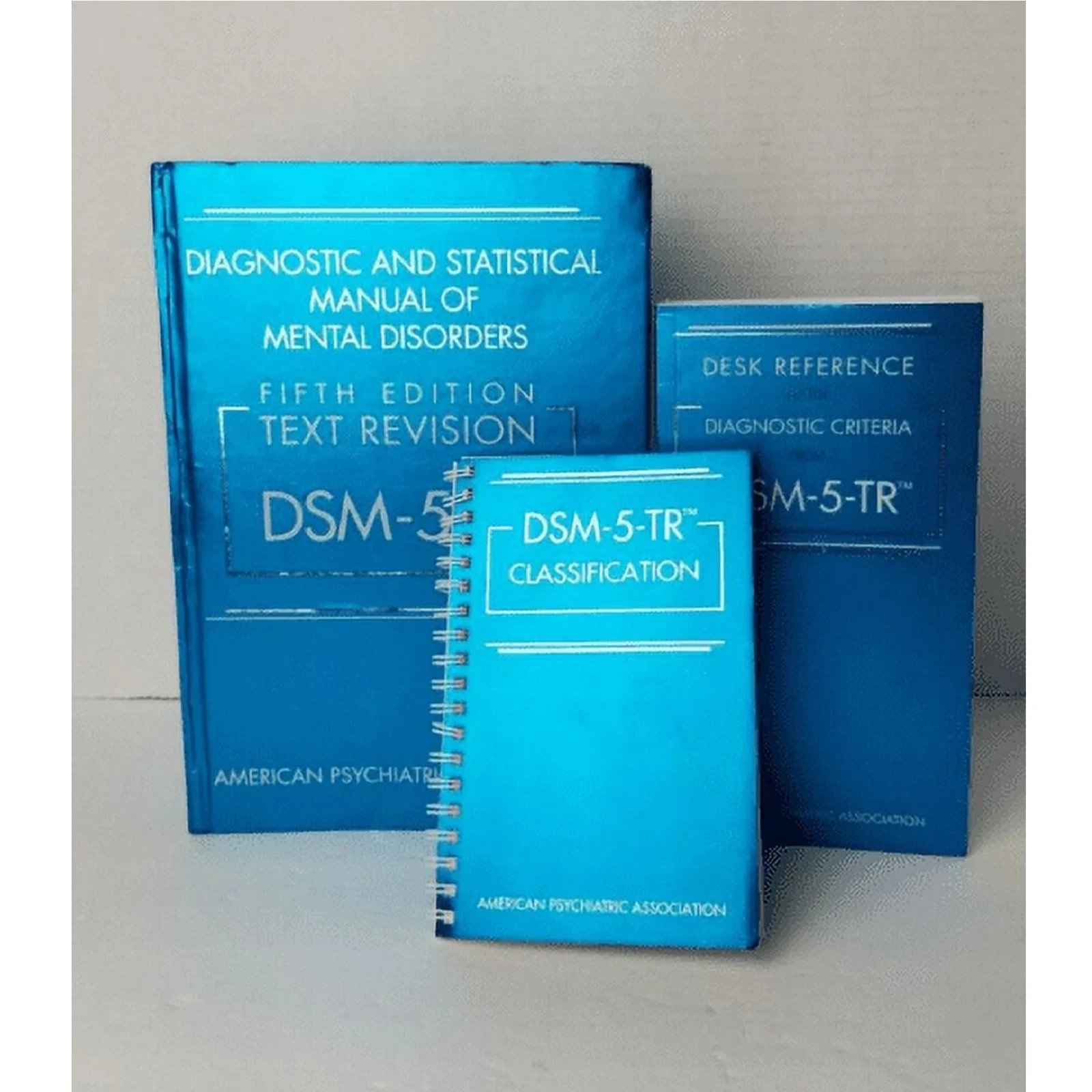 DSM 5 TR Hardcover & Desk Reference pb & Classification Spiralbound Combo Pack