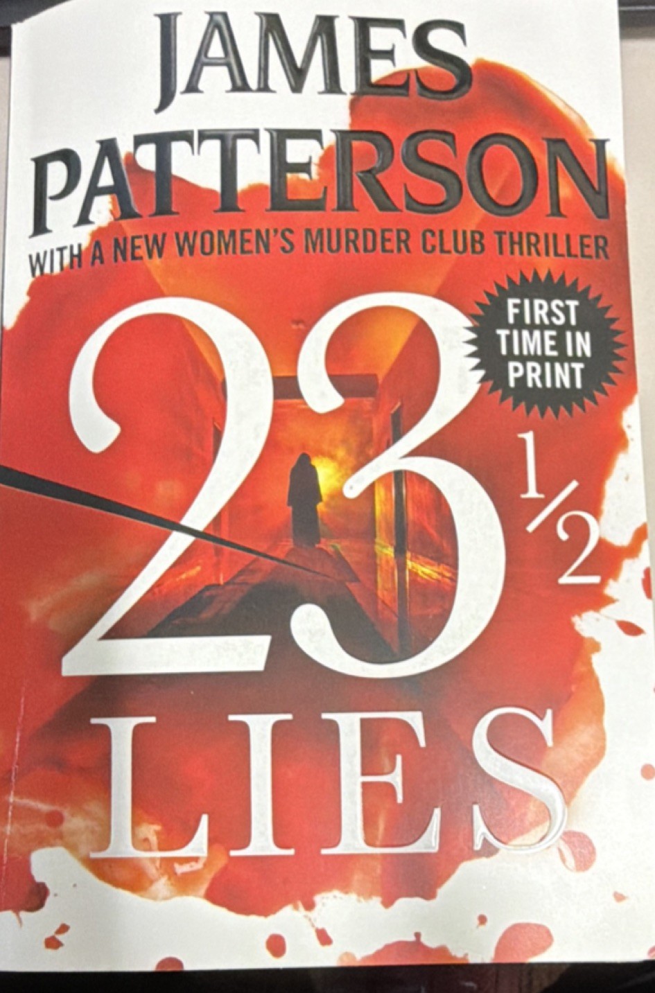 James Patterson 23 1/2 Lies Paperback Thriller Women’s Murder Club Novel