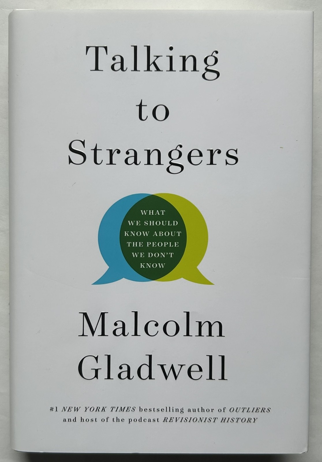 SIGNED Talking to Strangers by Malcolm Gladwell FIRST EDITION New & Unread