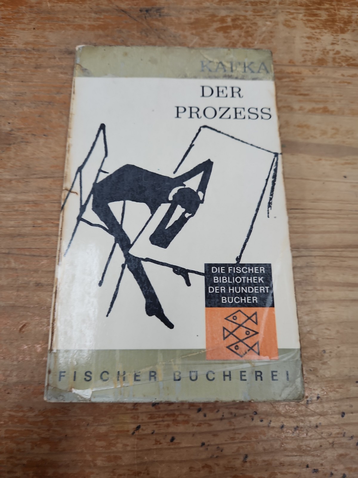 Belletristik Franz Kafka – Der Prozeß (200 s./1960) FISCHER BÜCHEREI TB