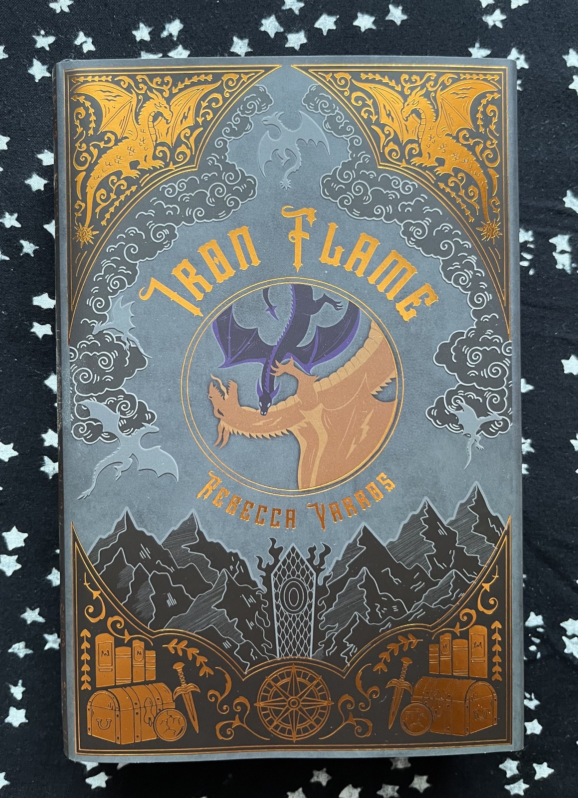 Iron Flame Lilac Library by Rebecca Yarros – Exclusive Special Edition