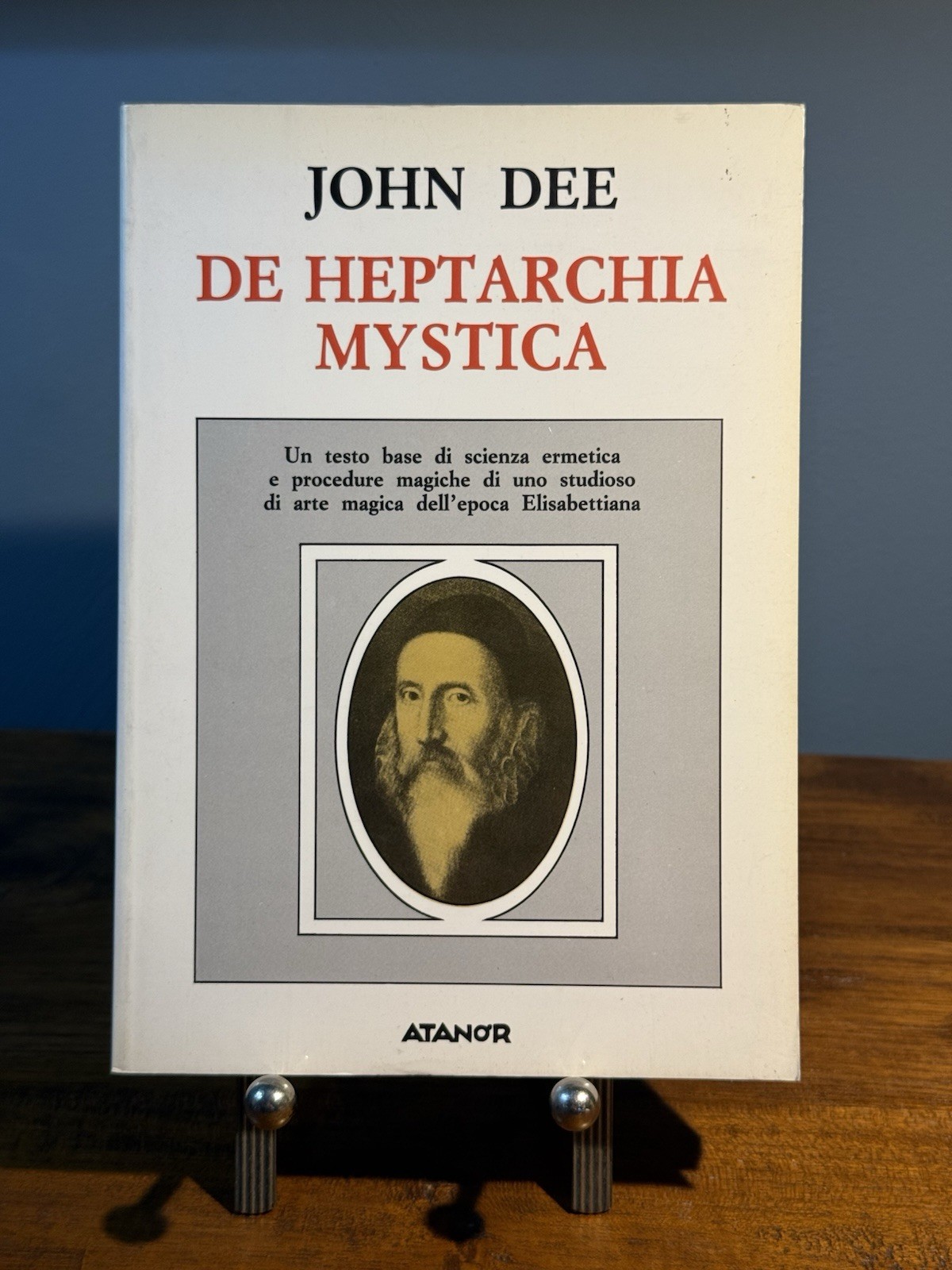 JOHN DEE DE HEPTARCHIA MYSTICA MAGICA / Mysticism Magic Book 1986 OCCULT ITALY