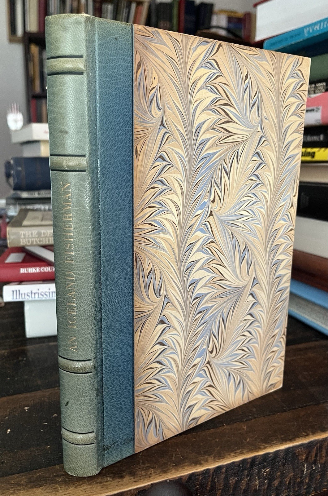 1957 An Iceland Fisherman Deluxe Icelandic Novel Private Ltd Editions Club Book
