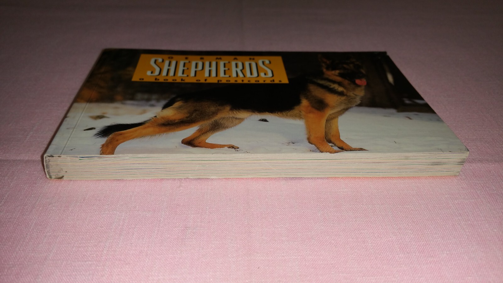 GERMAN SHEPHERDS A BOOK OF POSTCARDS – MISSING 1 POSTCARD