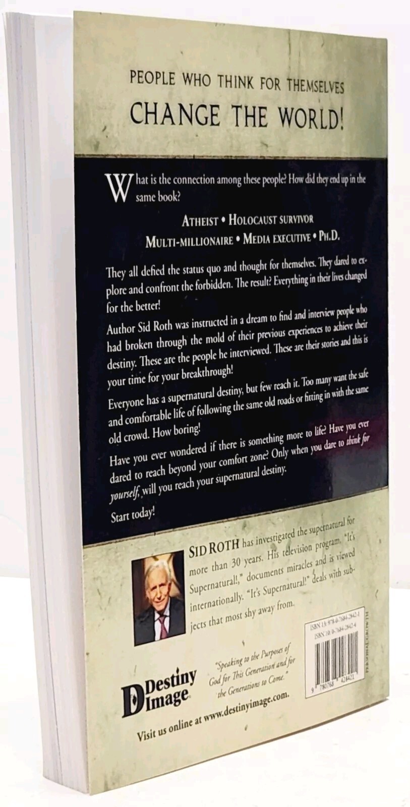 They Thought for Themselves by Sid Roth 2009, Large Print, Paperback, 242 Pages