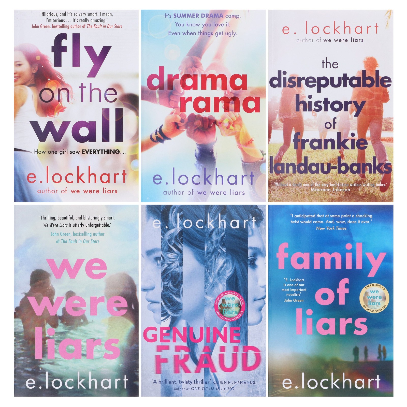 E. Lockhart Collection 6 Books Set – Ages 13+ – Paperback