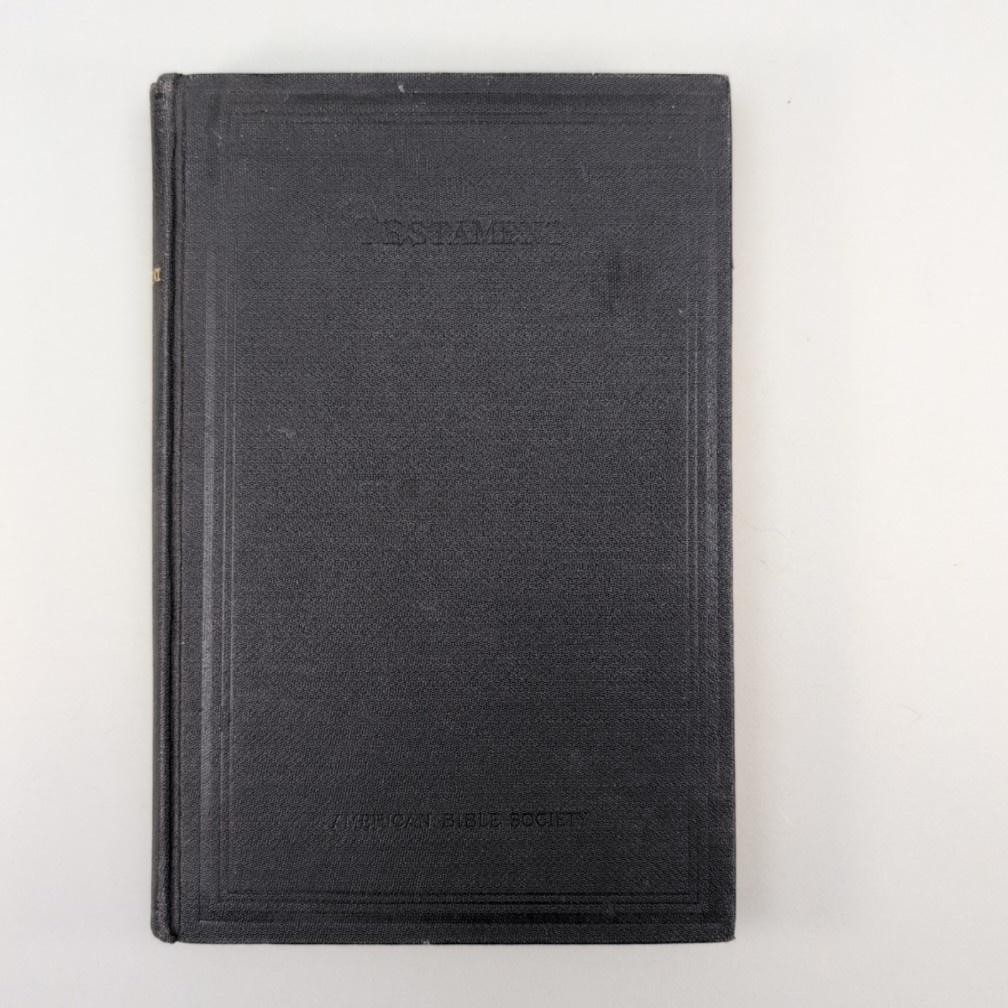 Vintage New Testament Our Lord KJV American Bible Society Hardcover Black