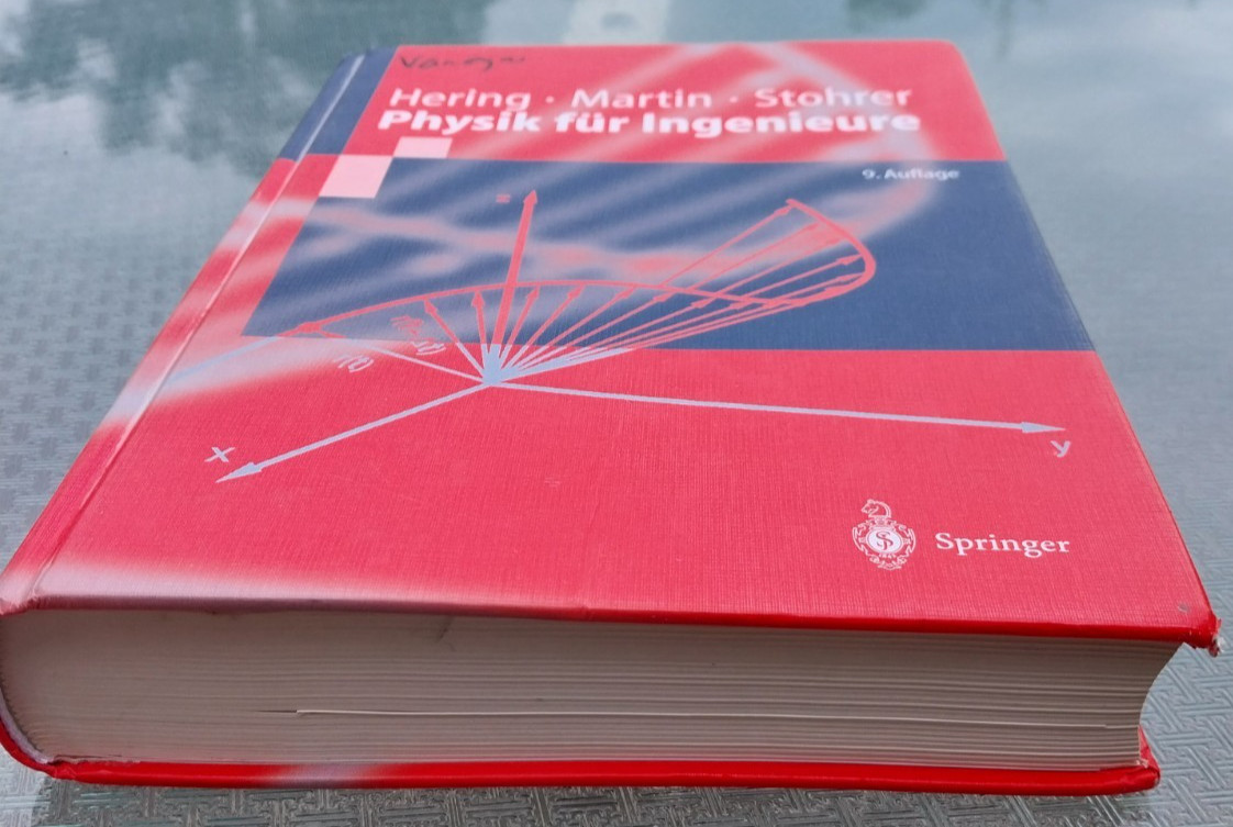 Physik fr Ingenieure by Ekbert Hering Hardcover Book Auflage 9