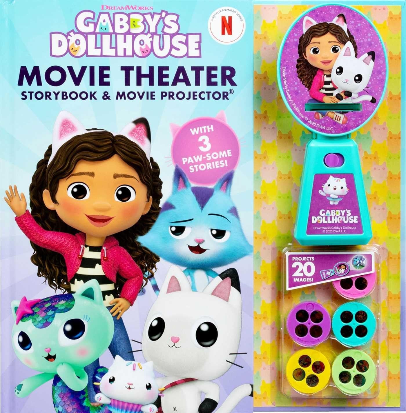 DreamWorks: Gabby’s Dollhouse Movie Theater Storybook – Hardcover