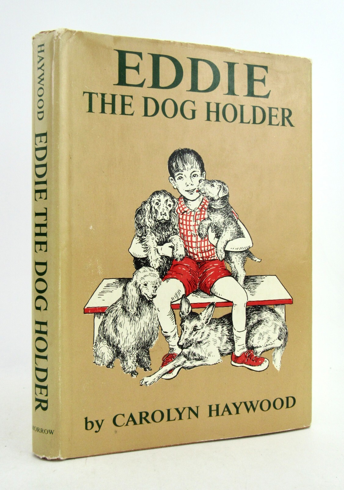 EDDIE THE DOG HOLDER Carolyn Haywood 1966 William Morrow 1st HBDJ VGC L1
