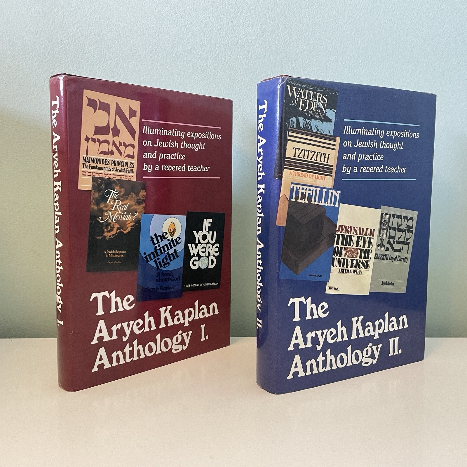 The Aryeh Kaplan Anthology, Volumes I & II (Set of 2, Hardcover DJ 1st/1st VG)