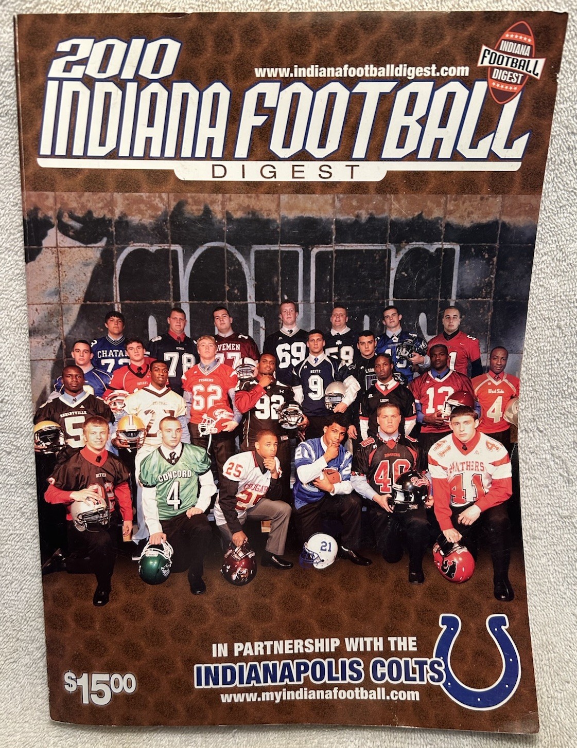 2010 Indiana Football Digest 428 Pages Of Info On High School & College Teams