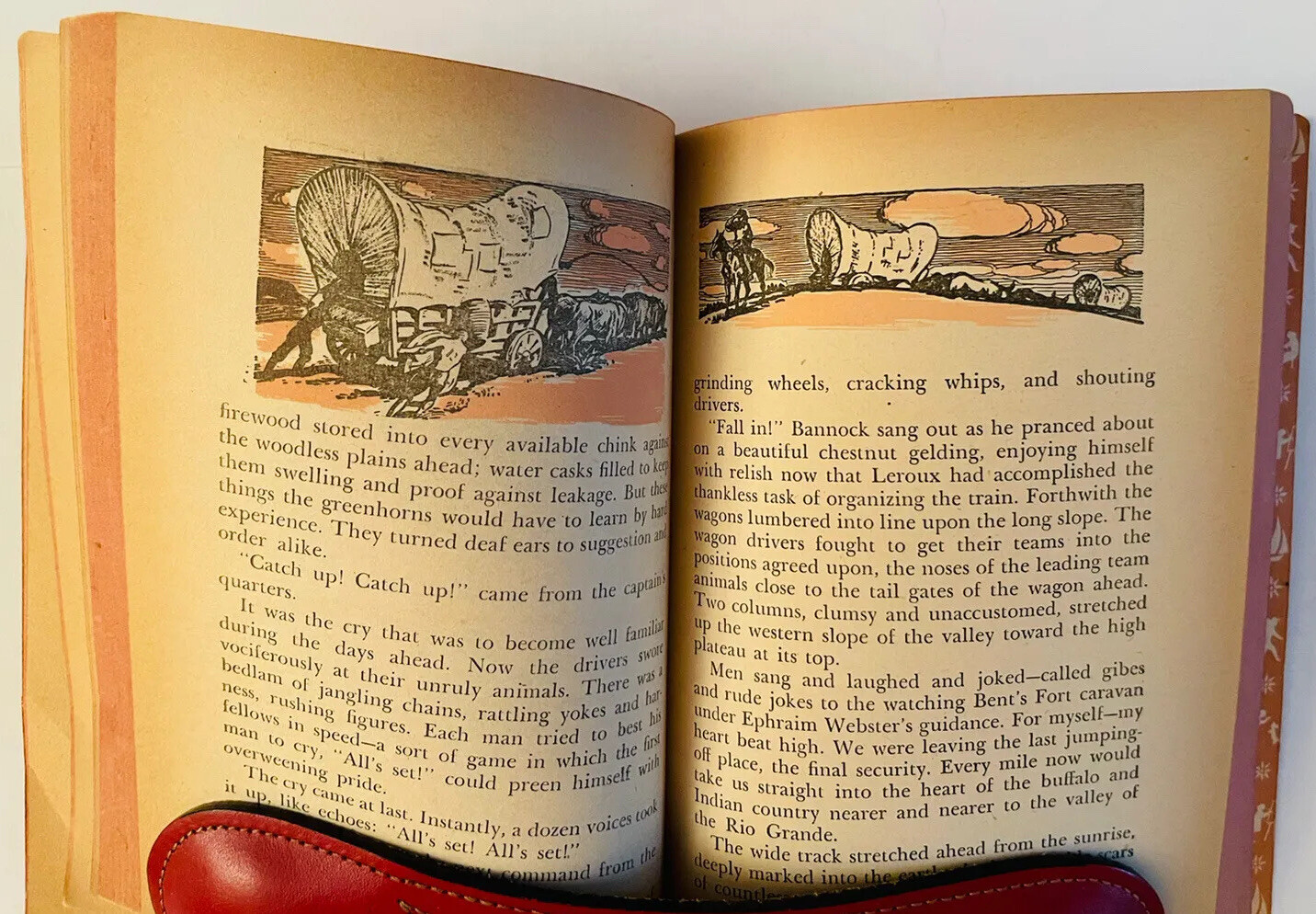WAGONS WESTWARD ARMSTRONG SPERRY 1948 1ST ED MEXICAN AMER WAR WESTERN PULP PB