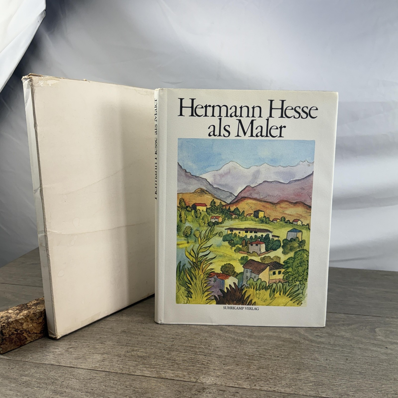 Vintage 1977 Hermann Hesse als Maler Hardcover Art Book First Edition German