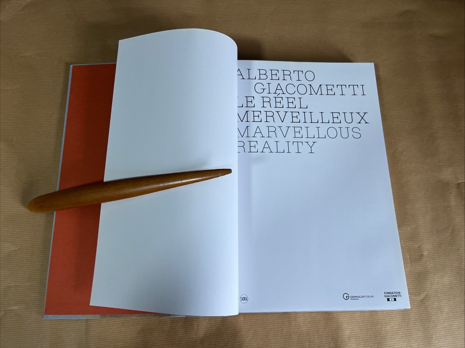 Alberto Giacometti : Marvellous Reality Grimaldi Monaco 1st Ed 2021 lavish H/CVR