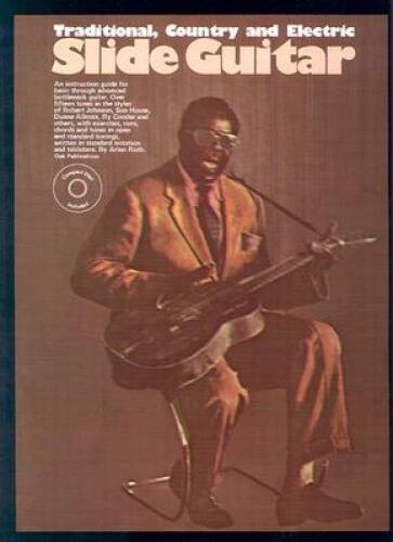 Traditional, Country and Electric Slide Guitar (Book and Record) – ACCEPTABLE