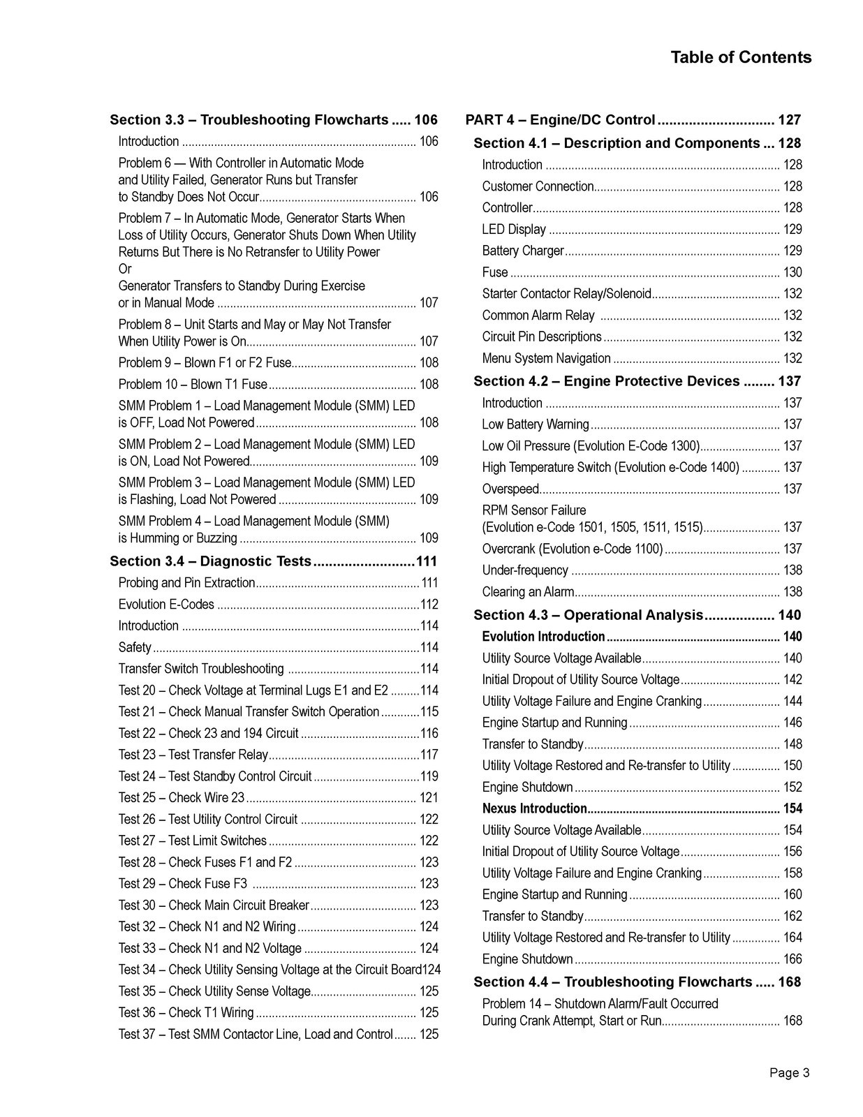 GENERAC Air Cooled Evolution Nexus Diagnostic Repair Manual – WIRE FASTENED