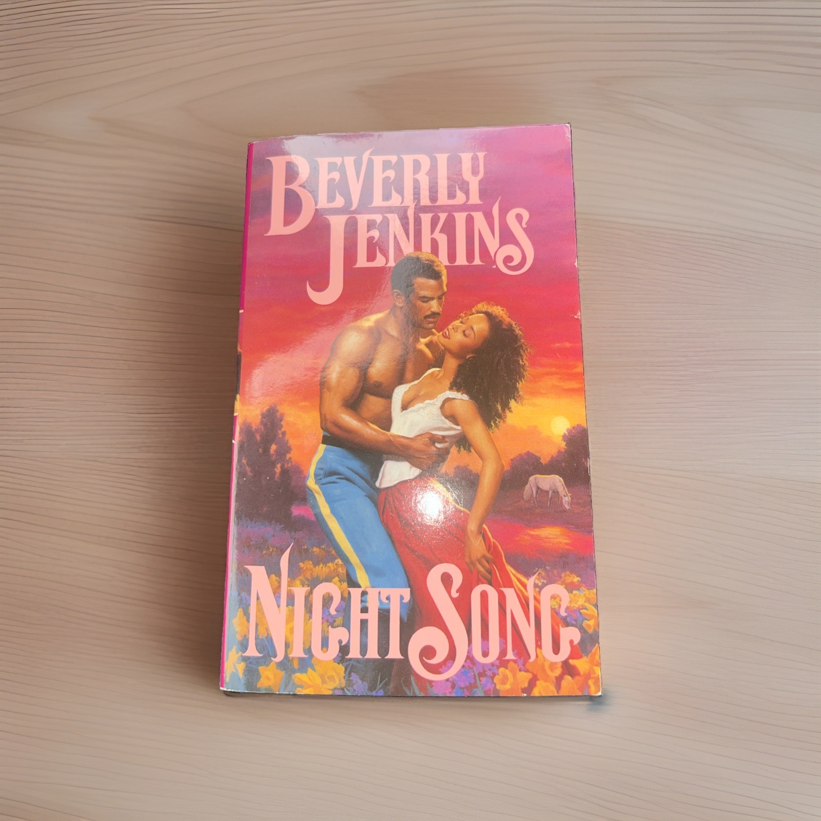1994 NIGHT SONG PAPERBACK BEVERLY JENKINS BOOK 1ST EDITION COVER VINTAGE ROMANCE