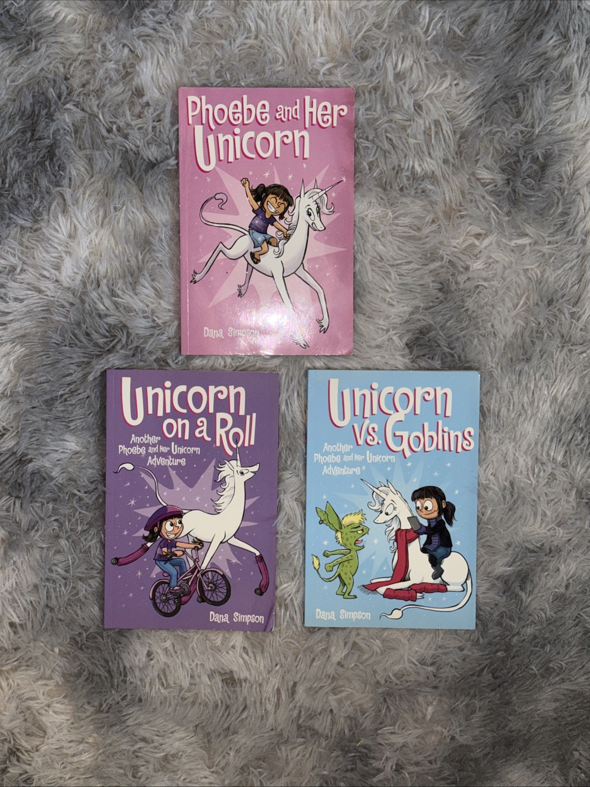 Dana Simpson Unicorn Books – Set Of 3
