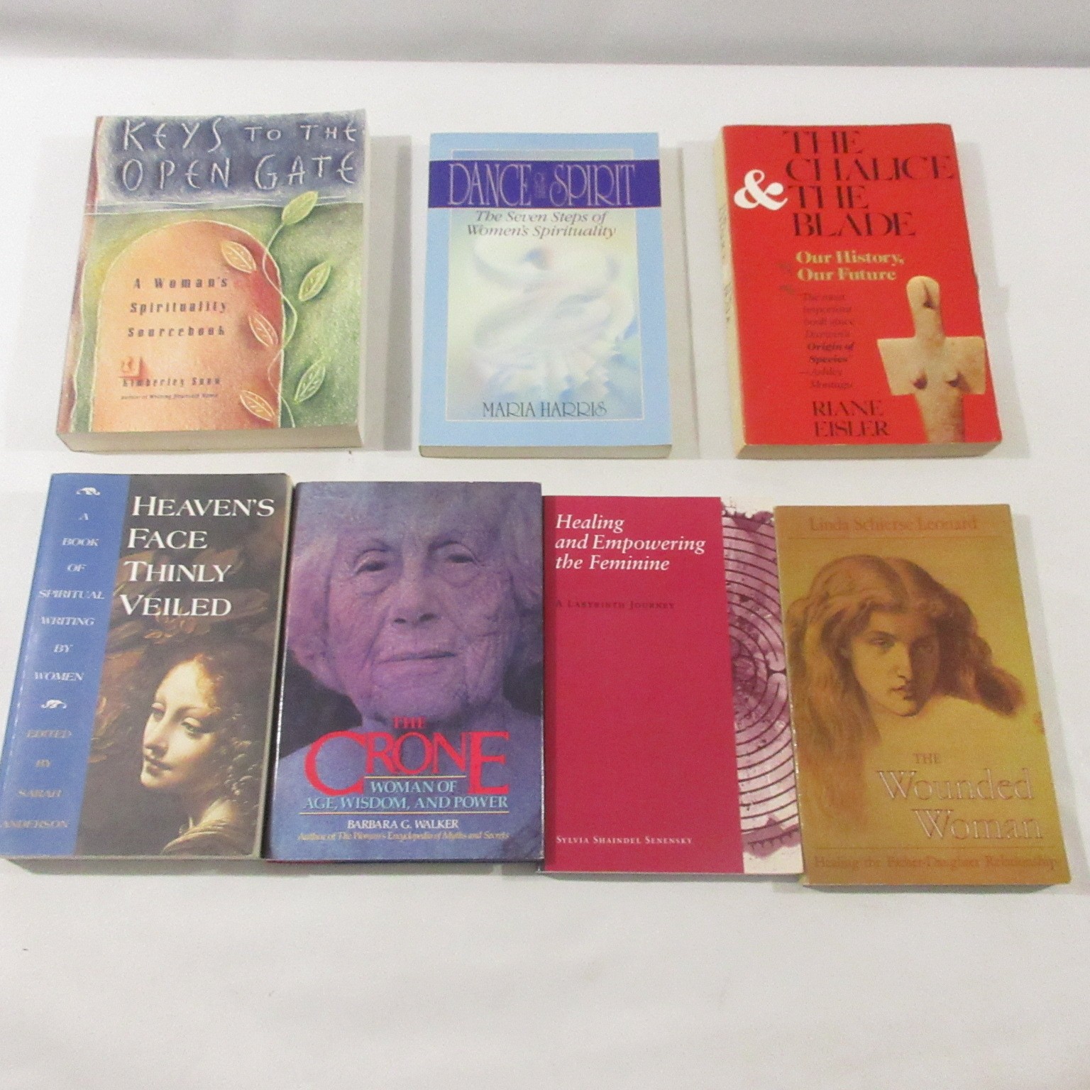 Women’s Spirituality Feminist Theology & Mythology Books Lot of 7 Healing