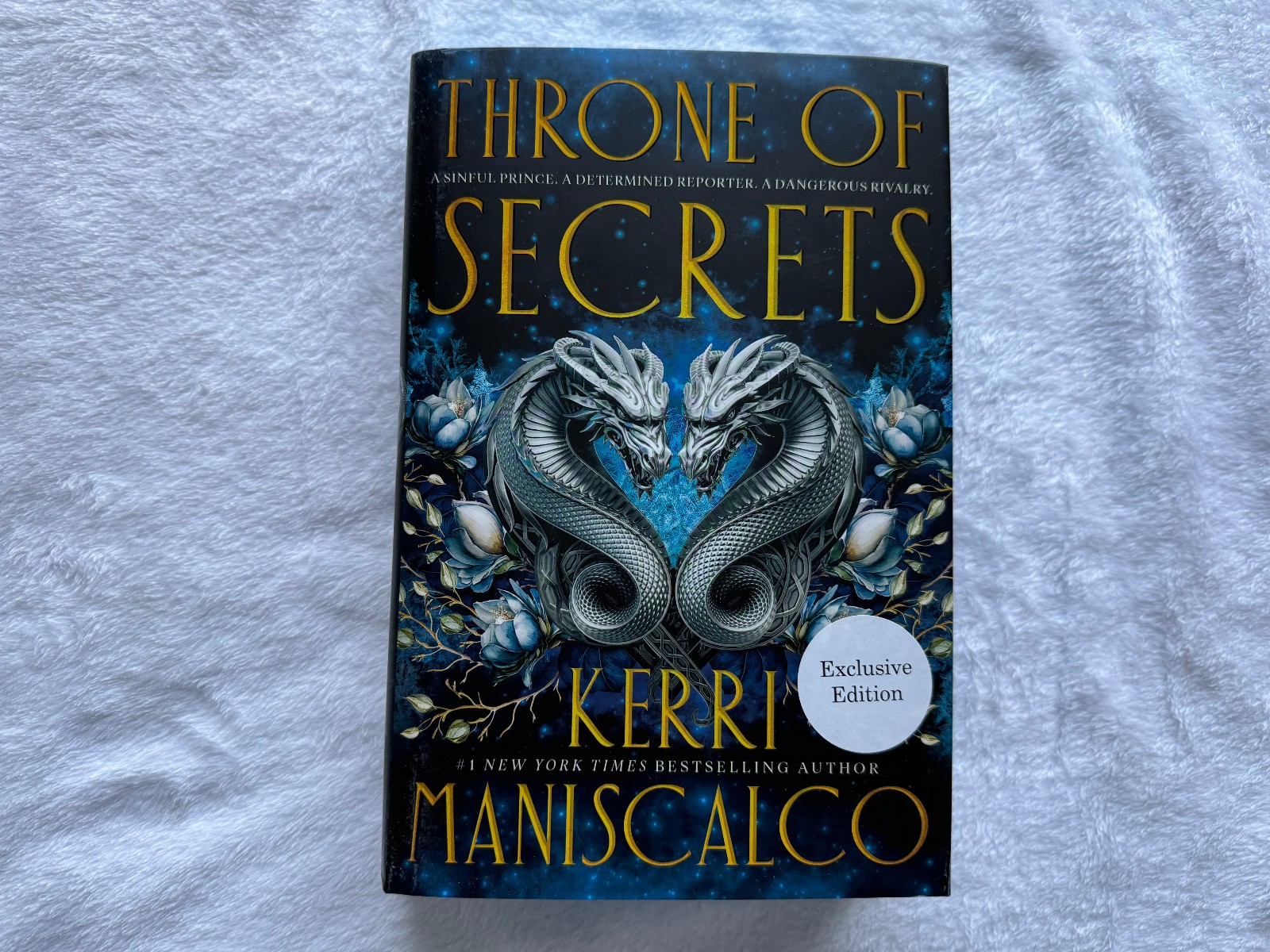 WATERSTONES Throne of Secrets by Kerri Maniscalco (Hardcover) Fairyloot