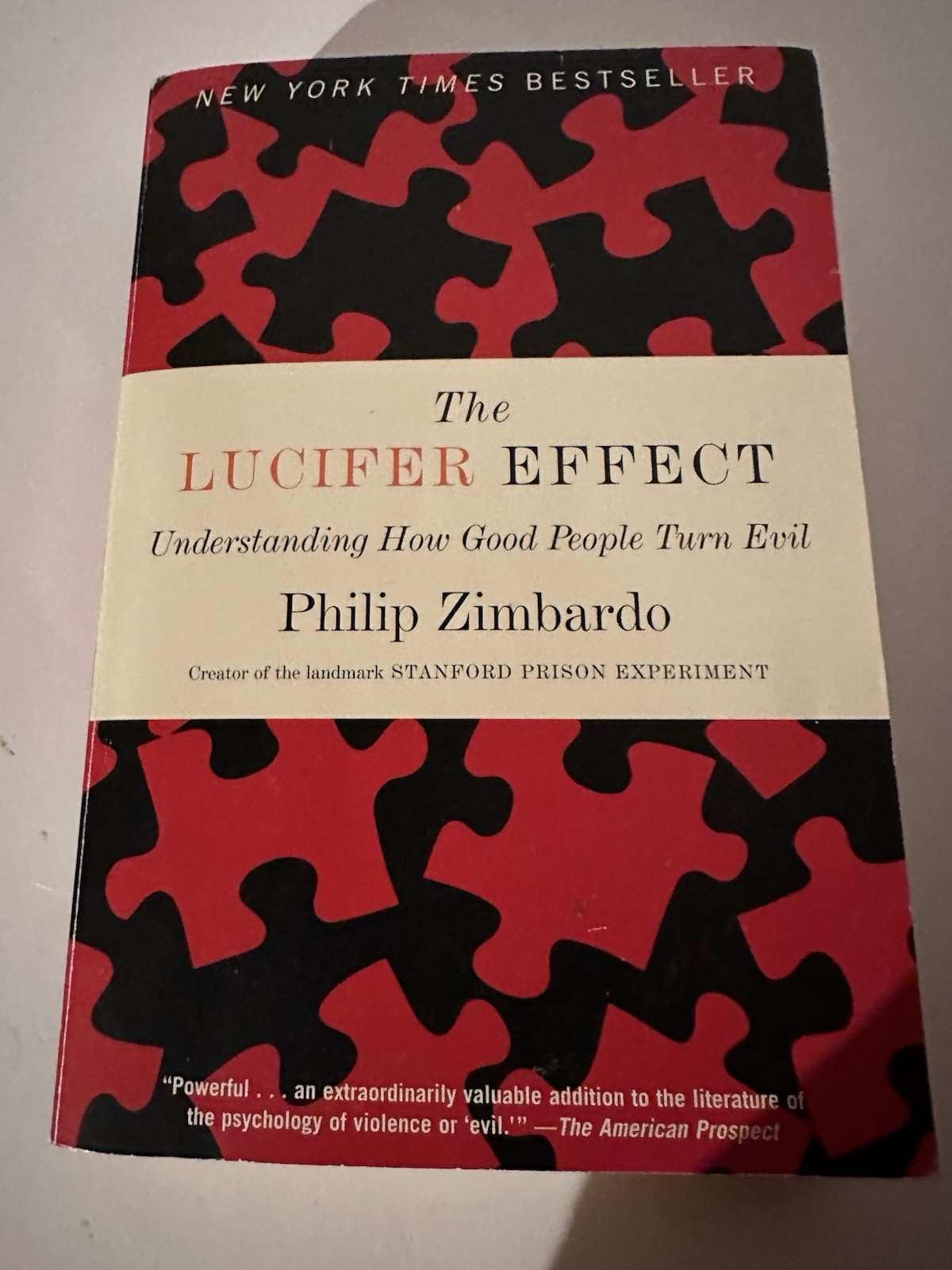 Lucifer Effect : Understanding How Good People Turn Evil by Philip Zimbardo 2008