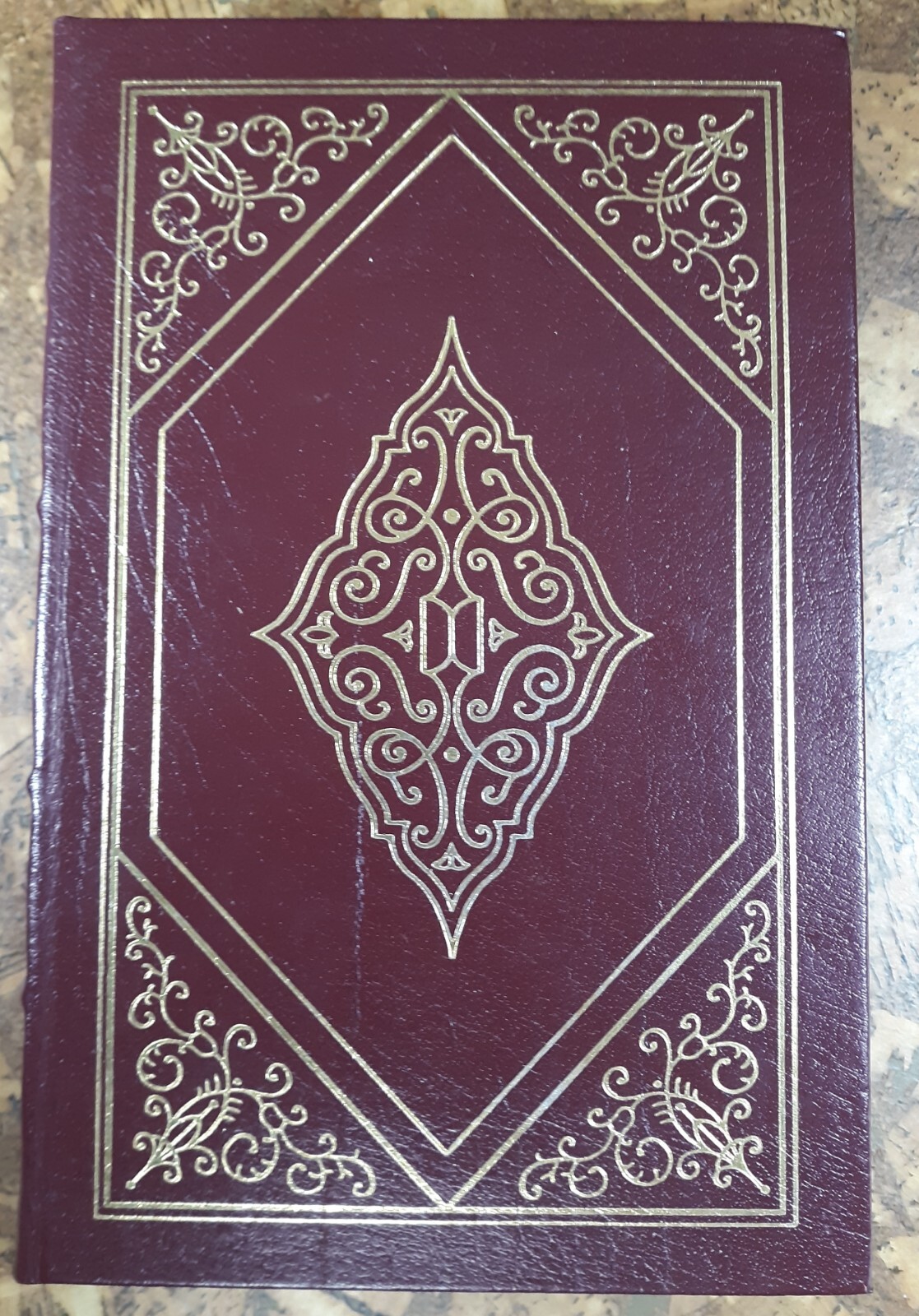 TRUMAN David McCullough SIGNED Easton Press Volume 1 *PAGE EDGE DAMAGE*