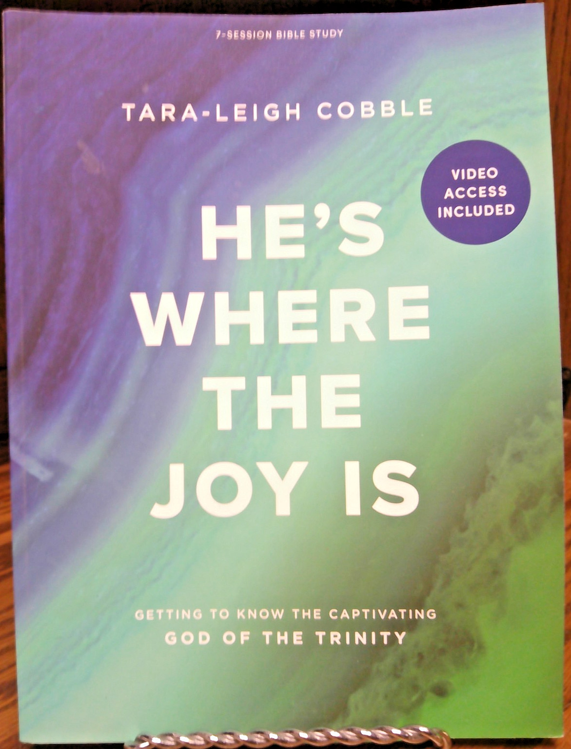 ‘He’s Where the Joy is- The God’ 7-Session Bible Study by Tara-Leigh Cobble Z28