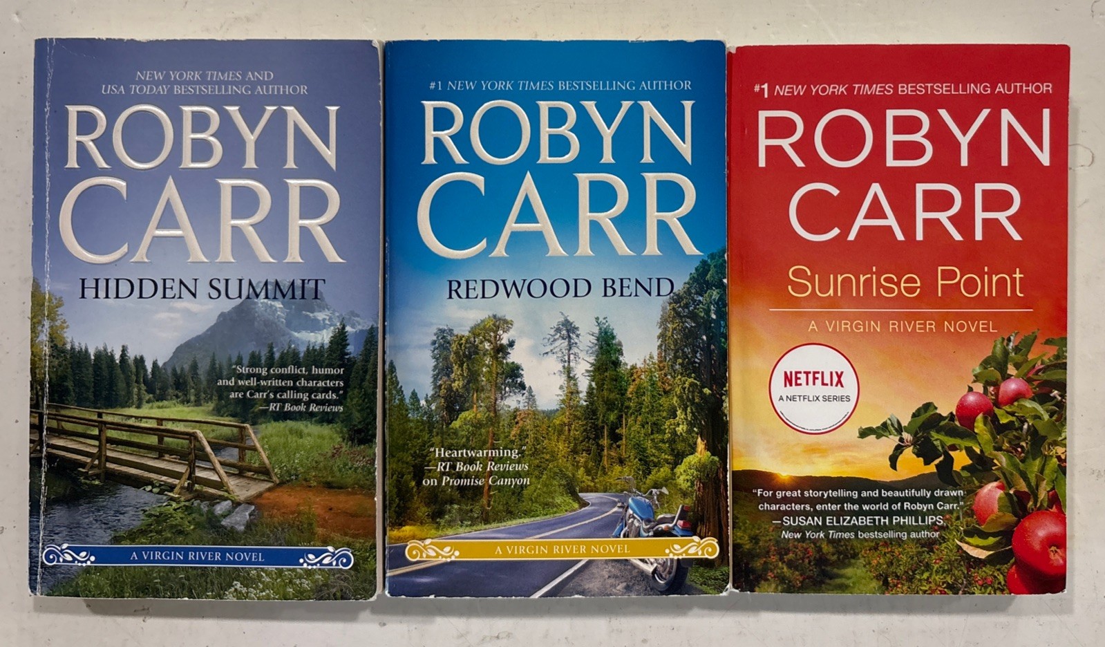 Complete Virgin River Series Novel #1-21 Robyn Carr 20 PB Lot Set Netflix